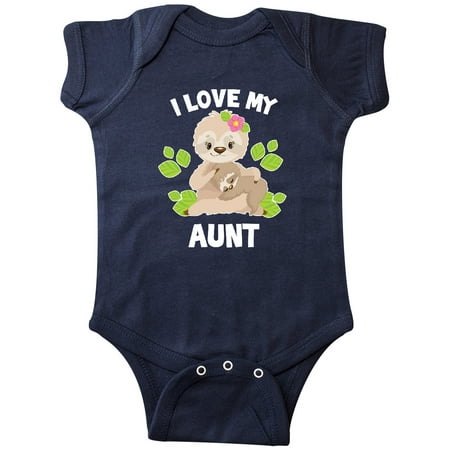 Inktastic Cute Sloth I Love My Aunt with Green Leaves Gift Baby Boy or Baby Girl Bodysuit
Inktastic Cute Sloth I Love My Aunt with Green Leaves Gift Baby Boy or Baby Girl Bodysuit