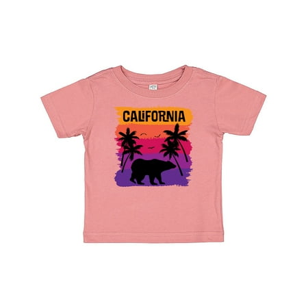Inktastic California Sunset Vacation Beach Gift Baby Girl T-Shirt