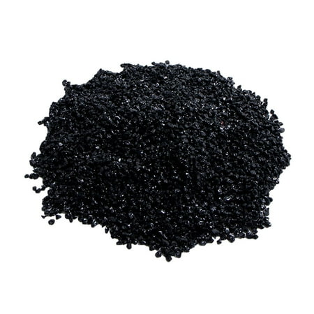 NUOLUX 50g 2mm Tourmaline Crystal Stone for Jewelry Decoration Textiles Coatings Daily Use Electronic (Black)