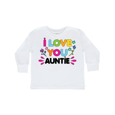 Inktastic I Love You Auntie with Flowers Gift Toddler Toddler Girl Long Sleeve T-Shirt
Inktastic I Love You Auntie with Flowers Gift Toddler Toddler Girl Long Sleeve T-Shirt