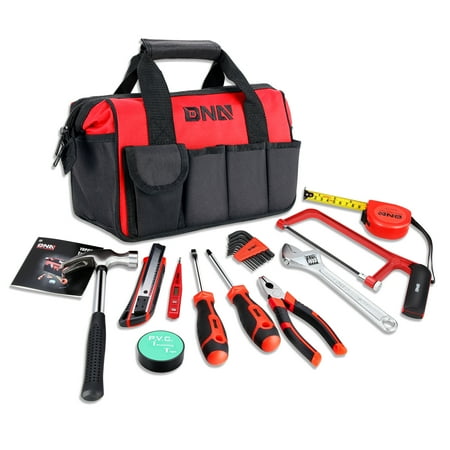 DNA Motoring TOOLS-00204 Red 19 PCs Portable Tool Kit Household General Repair Adjustable Wrench Claw Hammer Set Hand Tool Canvas Bag
DNA Motoring TOOLS-00204 Red 19 PCs Portable Tool Kit Household General Repair Adjustable Wrench Claw Hammer Set Hand Tool Canvas Bag