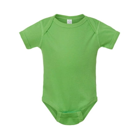 Infant Baby Rib Bodysuit Apple 18M