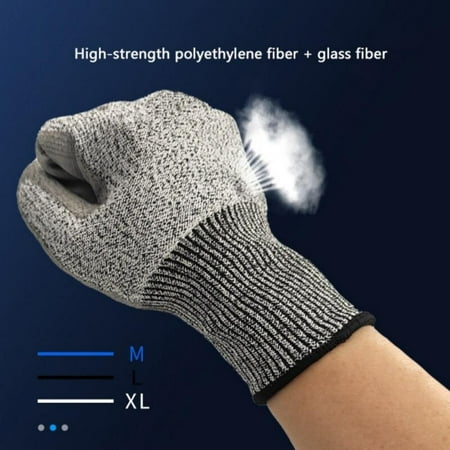 Merotable Thick Gloves Pu High Strength Level 5 Protection Safety Cut Resistant Resistant Gloves Fish Cutting Safety Gloves
Merotable Thick Gloves Pu High Strength Level 5 Protection Safety Cut Resistant Resistant Gloves Fish Cutting Safety Gloves