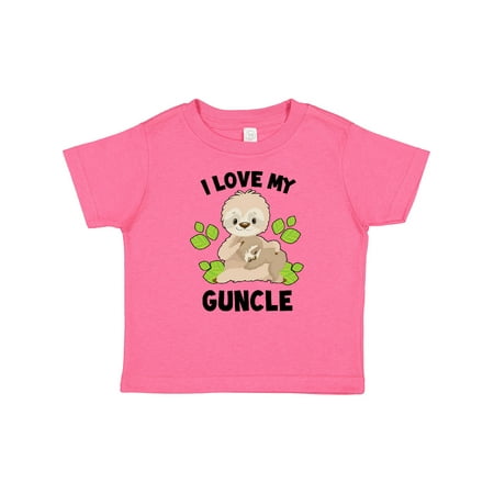 Inktastic Cute Sloth I Love My Guncle with Green Leaves Gift Baby Boy or Baby Girl T-Shirt
Inktastic Cute Sloth I Love My Guncle with Green Leaves Gift Baby Boy or Baby Girl T-Shirt