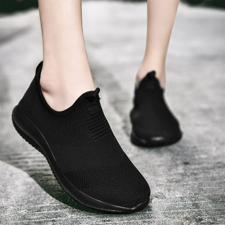 XIAQUJ Fashion Spring and Summer Women Sports Shoes Flat Bottom Lightweight Fly Woven Mesh Breathable Slip on Comfortable Casual Women s Fashion Sneakers Black 6.5(37)
XIAQUJ Fashion Spring and Summer Women Sports Shoes Flat Bottom Lightweight Fly Woven Mesh Breathable Slip on Comfortable Casual Women s Fashion Sneakers Black 6.5(37)