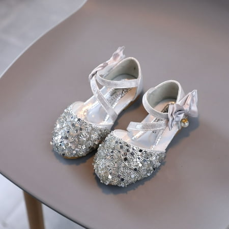 QISIWOLE Toddler Shoes Baby Girls Cute Fashion Pearl Bow Sequins Non-slip Small Leather Princess Shoes Savings !
QISIWOLE Toddler Shoes Baby Girls Cute Fashion Pearl Bow Sequins Non-slip Small Leather Princess Shoes Savings !