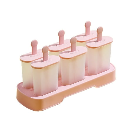 6Pcs/Set Plastic Popsicles Molds with Tray Reusable Sticks Homemade Kids Ice Cream Mould DIY Lolly Maker Kitchen Tool
6Pcs/Set Plastic Popsicles Molds with Tray Reusable Sticks Homemade Kids Ice Cream Mould DIY Lolly Maker Kitchen Tool