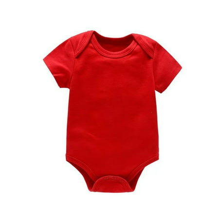 GYRATEDREAM Baby Boys Bodysuit Newborn Short Sleeve Bodysuit Cotton One-Piece Bodysuit 0-24 Months
GYRATEDREAM Baby Boys Bodysuit Newborn Short Sleeve Bodysuit Cotton One-Piece Bodysuit 0-24 Months