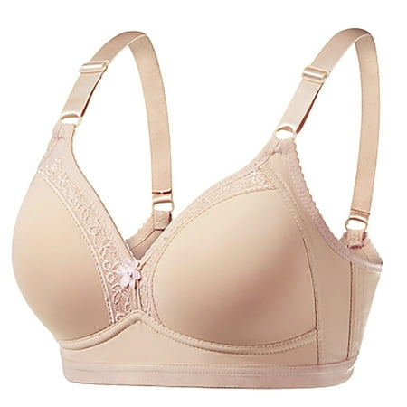 Ruziyoog Cotton Underwear Women Bra Wire Free Underwear Onepiece Bra Everyday Underwear Bras Summer Clearance Beige L
Ruziyoog Cotton Underwear Women Bra Wire Free Underwear Onepiece Bra Everyday Underwear Bras Summer Clearance Beige L