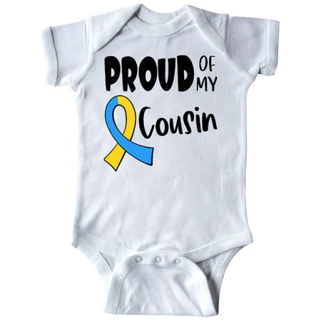 Inktastic Proud of my Cousin Down Syndrome Awareness Gift Baby Boy or Baby Girl Bodysuit
Inktastic Proud of my Cousin Down Syndrome Awareness Gift Baby Boy or Baby Girl Bodysuit