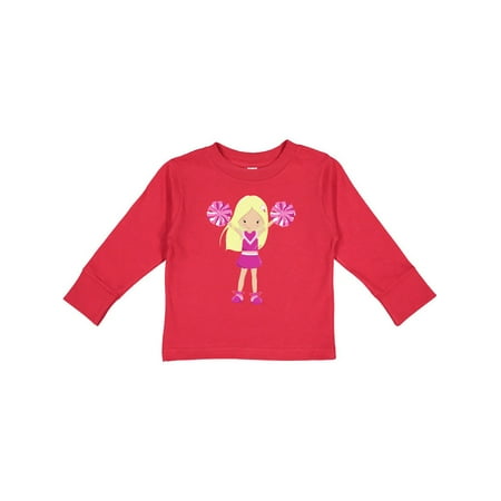 Inktastic Cheerleaders Girl With Blonde Hair Pink Uniform Gift Toddler Toddler Girl Long Sleeve T-Shirt
Inktastic Cheerleaders Girl With Blonde Hair Pink Uniform Gift Toddler Toddler Girl Long Sleeve T-Shirt