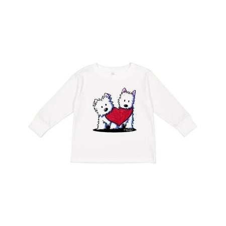 Inktastic Valentine Westie Duo Gift Toddler Boy or Toddler Girl Long Sleeve T-Shirt
Inktastic Valentine Westie Duo Gift Toddler Boy or Toddler Girl Long Sleeve T-Shirt