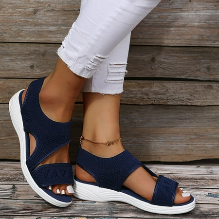 〖Yilirongyumm〗 Blue 39 Sandals Women Ladies Fashion Solid Color Breathable Mesh Fish Mouth Casual Flat Sandals
〖Yilirongyumm〗 Blue 39 Sandals Women Ladies Fashion Solid Color Breathable Mesh Fish Mouth Casual Flat Sandals