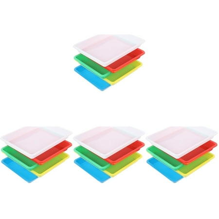 Bestonzon 20 pcs Plastic Tray Plastic Storage Plate Table Fruit Storage Plate Food Serving Plate
Bestonzon 20 pcs Plastic Tray Plastic Storage Plate Table Fruit Storage Plate Food Serving Plate