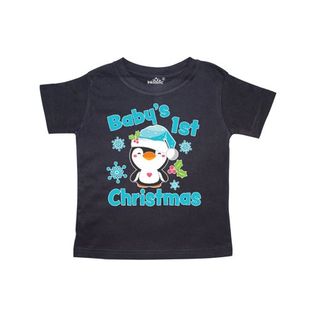 Inktastic Baby s 1st Christmas with Cute Penguin and Snowflakes Gift Toddler Boy or Toddler Girl T-Shirt
Inktastic Baby s 1st Christmas with Cute Penguin and Snowflakes Gift Toddler Boy or Toddler Girl T-Shirt