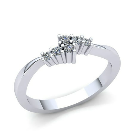 1ct Round Cut Diamond Ladies Bridal Stackable Anniversary Wedding Band Solid 14K Rose, White or Yellow Gold GH SI2