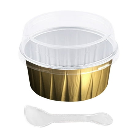Ykohkofe Aluminum Foil Cupcake Lined Aluminum Foil Mini Cupcake Container With Cover Baking Cup Muffin Liner
Ykohkofe Aluminum Foil Cupcake Lined Aluminum Foil Mini Cupcake Container With Cover Baking Cup Muffin Liner