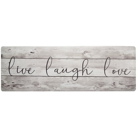 SoHome Cozy Living Live Laugh Love Runner Anti-Fatigue Kitchen Mat Beige/Brown 17.5 x55
SoHome Cozy Living Live Laugh Love Runner Anti-Fatigue Kitchen Mat Beige/Brown 17.5 x55