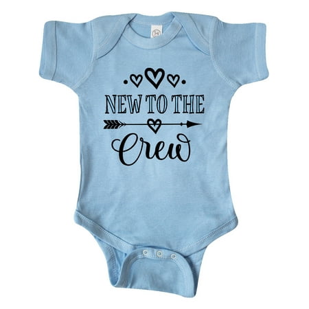 Inktastic New To The Crew Baby Boy Gift Baby Boy Bodysuit