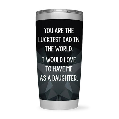 The Luckeist Dad In The World Tumbler -Smartprints Designs 20 oz Stainless Steel Tumbler
The Luckeist Dad In The World Tumbler -Smartprints Designs 20 oz Stainless Steel Tumbler