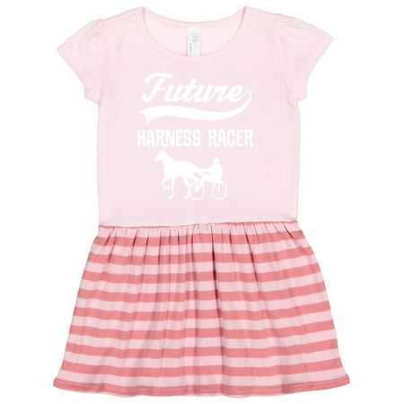 Inktastic Future Harness Racer Horse Racing Gift Toddler Girl Dress