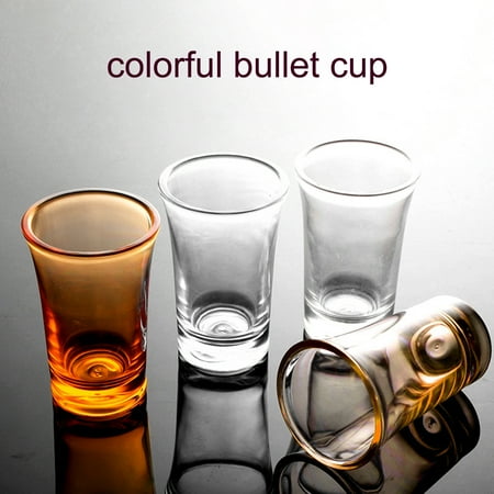 Hadanceo Shot Glass Thick Bottom Non-Slip Colored Transparent Wine Glass KTV Bar Tequila Cocktail Spirits Glass Bar Utensils
Hadanceo Shot Glass Thick Bottom Non-Slip Colored Transparent Wine Glass KTV Bar Tequila Cocktail Spirits Glass Bar Utensils