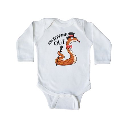 Inktastic Ssstepping out- snake in top hat Gift Baby Boy or Baby Girl Long Sleeve Bodysuit
Inktastic Ssstepping out- snake in top hat Gift Baby Boy or Baby Girl Long Sleeve Bodysuit