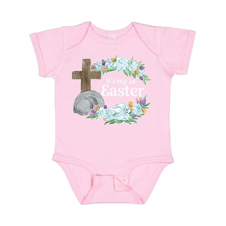Inktastic It s My 1st Easter with Cross and Flowers Gift Baby Boy or Baby Girl Bodysuit
Inktastic It s My 1st Easter with Cross and Flowers Gift Baby Boy or Baby Girl Bodysuit