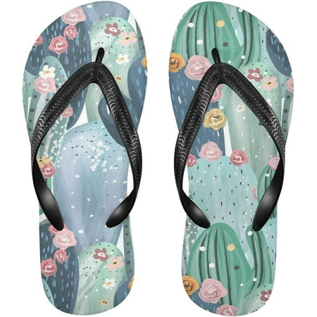 Beautiful Soft Cactus Flip Flops Sandals for Women/Men Soft Light Anti-Slip for Comfortable Walk Suitable for House Beach Travel - XS Indoor Outdoor
Beautiful Soft Cactus Flip Flops Sandals for Women/Men Soft Light Anti-Slip for Comfortable Walk Suitable for House Beach Travel - XS Indoor Outdoor