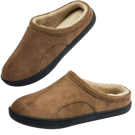 Mens Slippers Memory Foam Comfort Fuzzy Plush Lining Slip On House Shoes Indoor Outdoor Clog Brown Size 11-12
Mens Slippers Memory Foam Comfort Fuzzy Plush Lining Slip On House Shoes Indoor Outdoor Clog Brown Size 11-12