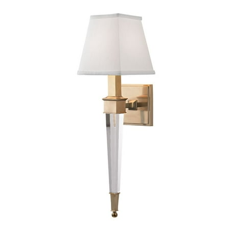 One Light Wall Sconce 5.75 inches Wide By 20.5 inches High-Aged Brass Finish Bailey Street Home 116-Bel-2121342
One Light Wall Sconce 5.75 inches Wide By 20.5 inches High-Aged Brass Finish Bailey Street Home 116-Bel-2121342