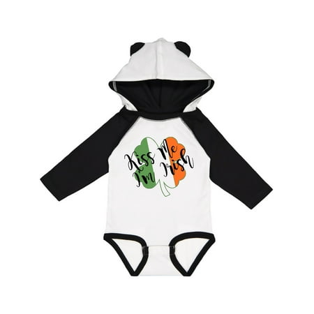 Inktastic Kiss Me I m Irish Clover and Irish Flag Gift Baby Boy or Baby Girl Long Sleeve Bodysuit
Inktastic Kiss Me I m Irish Clover and Irish Flag Gift Baby Boy or Baby Girl Long Sleeve Bodysuit