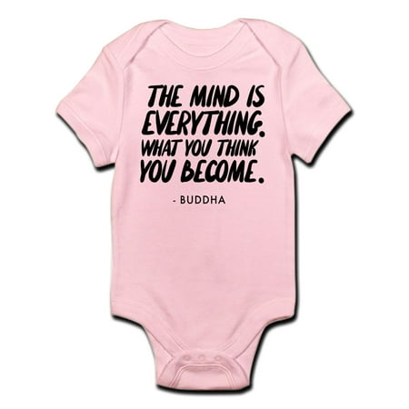 CafePress - Buddha Quote The Mind Is Everythin Infant Bodysuit - Baby Light Bodysuit
CafePress - Buddha Quote The Mind Is Everythin Infant Bodysuit - Baby Light Bodysuit