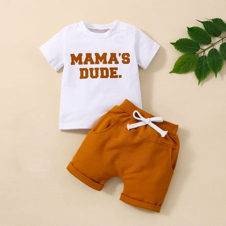 CQCYD Toddler Baby Boy Summer Clothes Short Sleeve Cartoon Stripe Print T-shirt Tops Shorts Set 2pcs Casual Outfit Casual Pocket Shorts Suit Minimalist Casual Set
CQCYD Toddler Baby Boy Summer Clothes Short Sleeve Cartoon Stripe Print T-shirt Tops Shorts Set 2pcs Casual Outfit Casual Pocket Shorts Suit Minimalist Casual Set