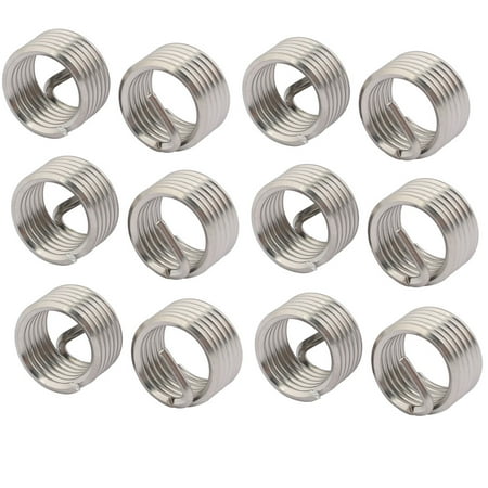 Unique Bargains M16x2mmx16mm 304 Stainless Steel Helical Coil Wire Thread Insert 12pcs
Unique Bargains M16x2mmx16mm 304 Stainless Steel Helical Coil Wire Thread Insert 12pcs