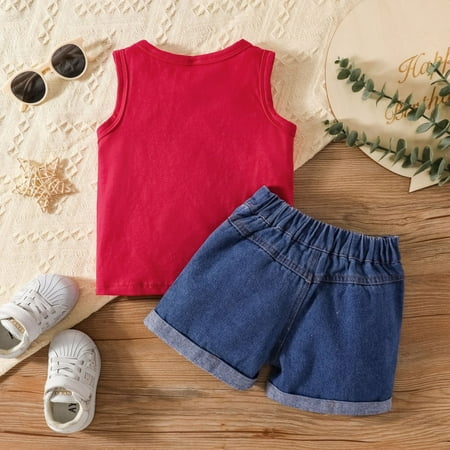 Cathalem Boys Outfits Toddler Kids Baby Girls Boys 4th Of July Summer Sleeveless Independence Day Vest T Shirt Tops Baby for Boys Childrenscostume Red 2 Years
Cathalem Boys Outfits Toddler Kids Baby Girls Boys 4th Of July Summer Sleeveless Independence Day Vest T Shirt Tops Baby for Boys Childrenscostume Red 2 Years