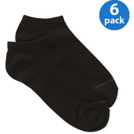 AND1 Men's Ultra Soft Low Cut Socks, 6 Pack, 10-13,