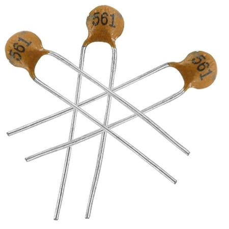 30 x Through Hole DIP Ceramic Disc Capacitors 560pF 50V