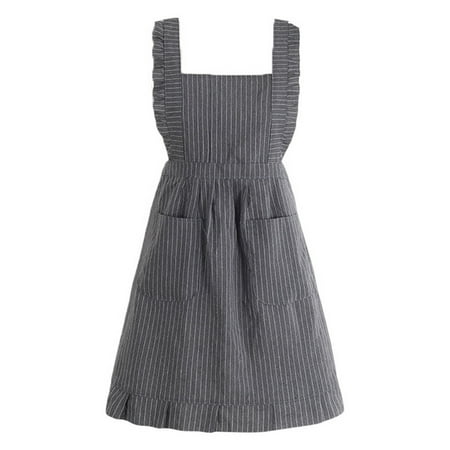 Oiur Kitchen Apron Soft Texture Double Pocket Design Breathable Striped Shirring Oil-proof A-line Adjustable Dinner Apron for Florist s Shop
Oiur Kitchen Apron Soft Texture Double Pocket Design Breathable Striped Shirring Oil-proof A-line Adjustable Dinner Apron for Florist s Shop