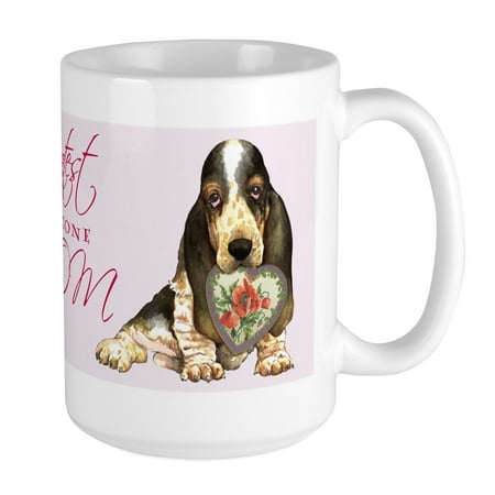 CafePress - Basset Mom Mug - 15 oz Ceramic Large Mug 
CafePress - Basset Mom Mug - 15 oz Ceramic Large Mug