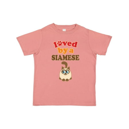 Inktastic Siamese Cat Lover Gift Gift Toddler Boy or Toddler Girl T-Shirt