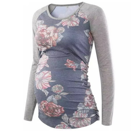 Ovzne Maternity Clothing Plus Size Maternity Clothing For Women Maternity O-Neck Printing Long Sleeve Casual T-Shirt Pregnant Women Blouse Tops Maternity Clothing Summer
Ovzne Maternity Clothing Plus Size Maternity Clothing For Women Maternity O-Neck Printing Long Sleeve Casual T-Shirt Pregnant Women Blouse Tops Maternity Clothing Summer