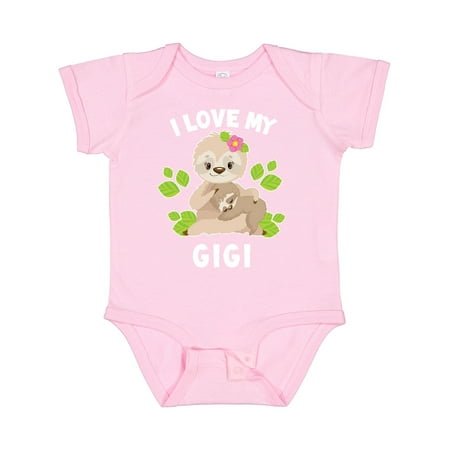 Inktastic Cute Sloth I Love My Gigi and Green Leaves Gift Baby Boy or Baby Girl Bodysuit
Inktastic Cute Sloth I Love My Gigi and Green Leaves Gift Baby Boy or Baby Girl Bodysuit