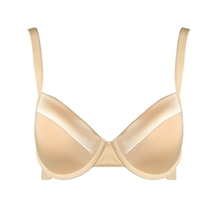 Entyinea Women s Bra Plus Size Beyond Soft Cotton Unlined Underwire Bra Beige 85C
Entyinea Women s Bra Plus Size Beyond Soft Cotton Unlined Underwire Bra Beige 85C