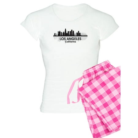 CafePress - Los Angeles Skyline - Women s Light Pajamas