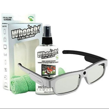 Xpand X104LX2BUNDLE Youniversal 3d Glasses; Large White;screen Cleaner 3.5oz