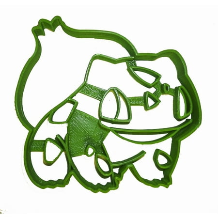 Bulbasaur Grass Poison Type Pokemon Green Seed Cookie Cutter USA PR867
Bulbasaur Grass Poison Type Pokemon Green Seed Cookie Cutter USA PR867