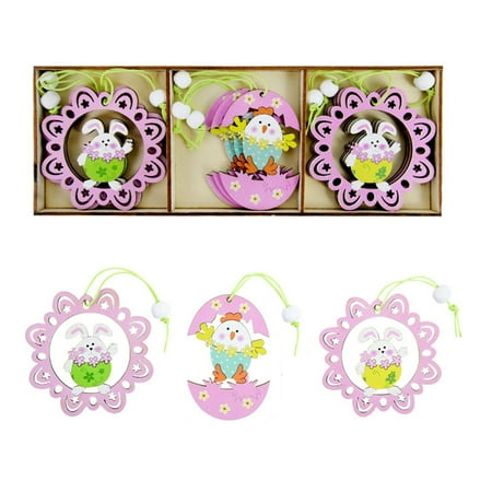 9pcs Easter Rabbit Hanging Decor Lightweight Easy to Hang and Clean for Christmas Tree Door Party Lace-shaped Pendant
9pcs Easter Rabbit Hanging Decor Lightweight Easy to Hang and Clean for Christmas Tree Door Party Lace-shaped Pendant