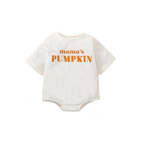 Amuver Baby Boys Girls Halloween Romper Short Sleeve O Neck Letter Print Casual Rompers
Amuver Baby Boys Girls Halloween Romper Short Sleeve O Neck Letter Print Casual Rompers