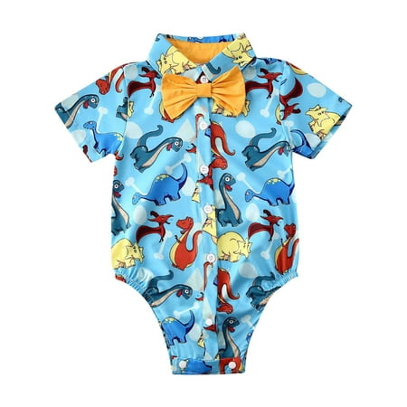 Wallarenear Baby Boys Gentlemen Lapel Romper Shirt Onesie Bodysuit Formal Suit with Bow Tie
Wallarenear Baby Boys Gentlemen Lapel Romper Shirt Onesie Bodysuit Formal Suit with Bow Tie